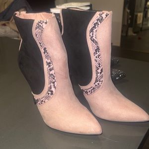 Never worn 8.5 shoe booties